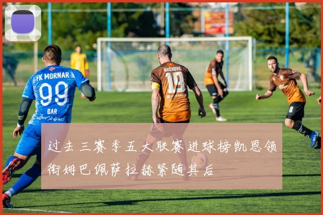 过去三赛季五大联赛进球榜凯恩领衔姆巴佩萨拉赫紧随其后